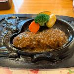 げんこつハンバーグ(炭焼きレストラン さわやか 函南店)