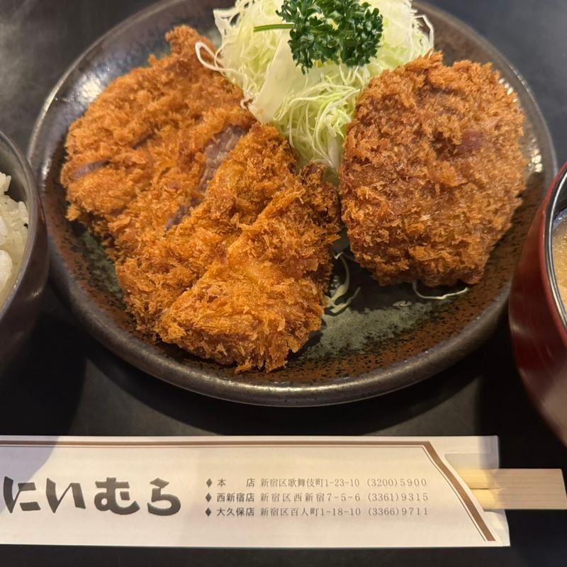 ヒレカツ・メンチカツ定食(とんかつ にいむら 本店 )