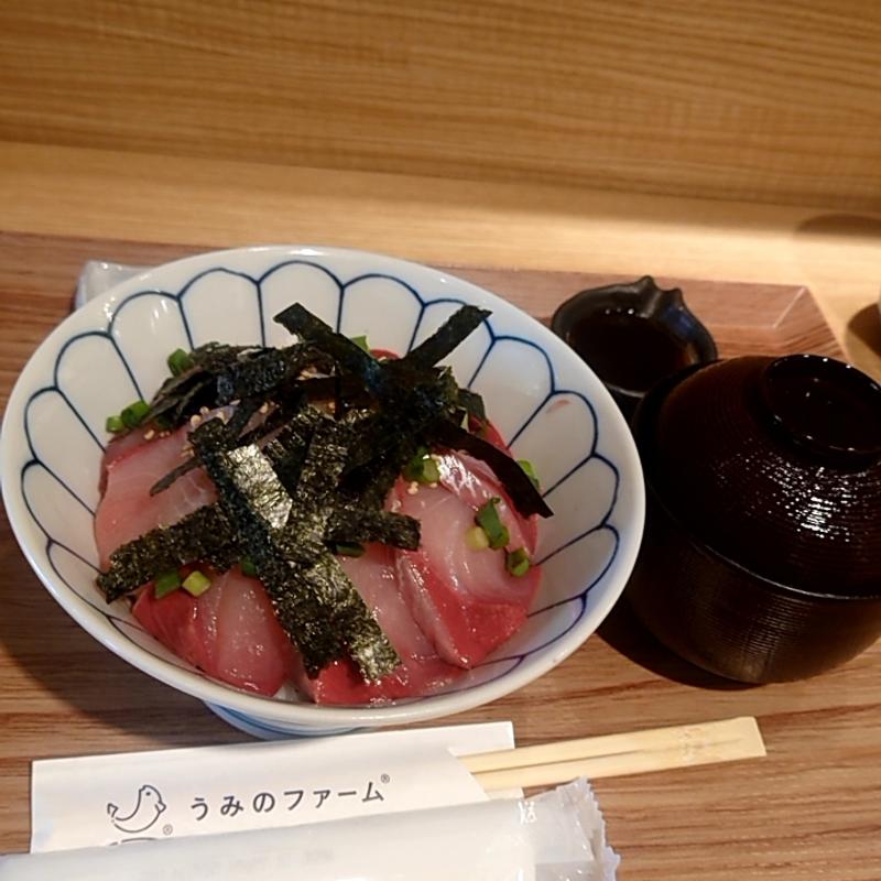 ブリ丼セット(うみのファーム)