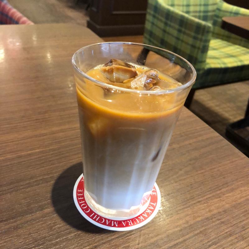 アイス カフェ・オ・レ(高倉町珈琲 上尾店)