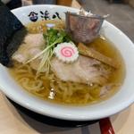 赤酢にぎり鮨と中華そばセット