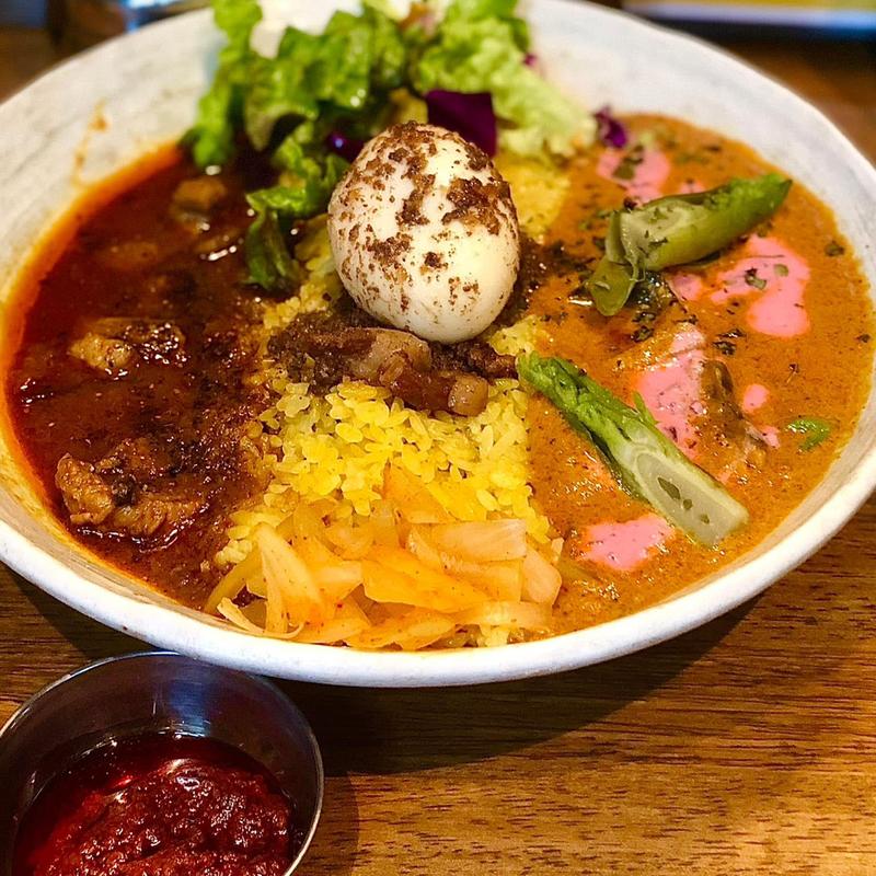 今週の限定&ラムカレー(SPICY CURRY 魯珈 （スパイシーカレー ろか）)