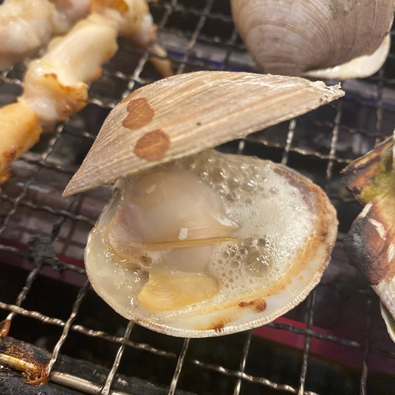 活白蛤焼き(ホンビノス貝)(磯丸水産 長野駅前店)