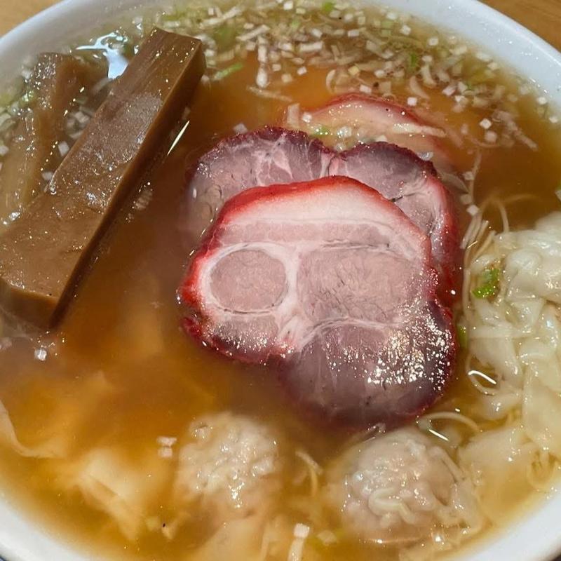 チャーシューワンタン麺(ウミガメ食堂)