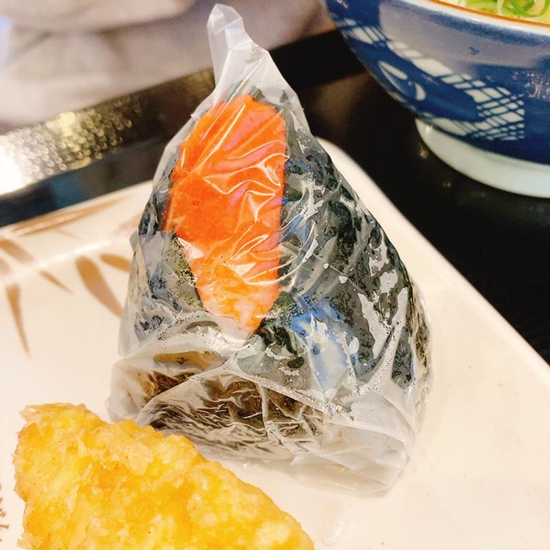 明太子おむすび(丸亀製麺広島長束)