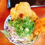 豚天ぶっかけうどん