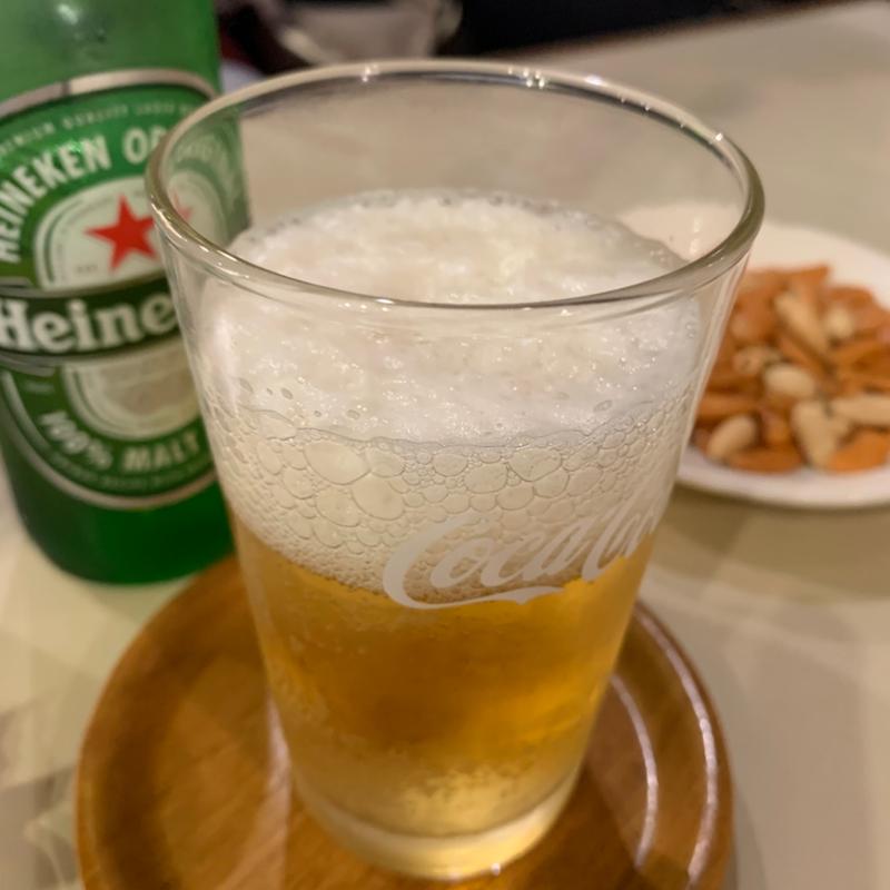 ハイネケンビール(アロマ珈琲八重洲店)