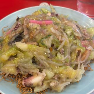 皿うどん(硬麺)(長崎飯店 渋谷店)