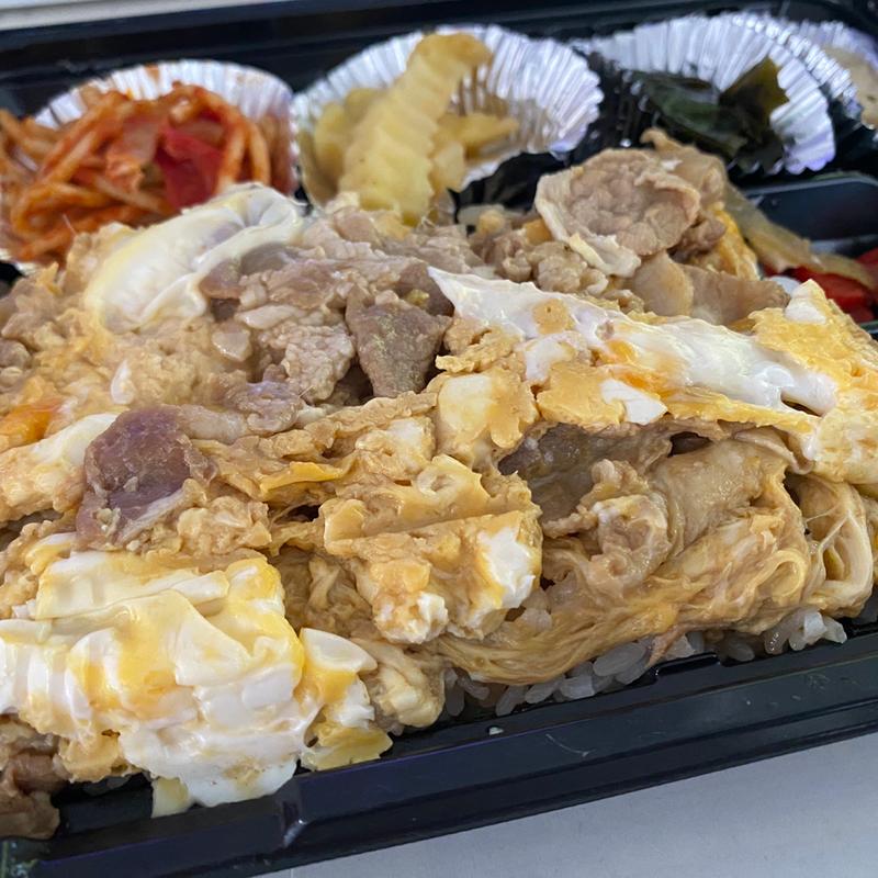 しょうが焼きとじ弁当(大吉本店)