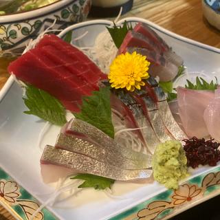 刺身盛合わせ(大衆酒蔵 鳥益 新小岩)