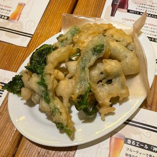 菜の花のビール衣揚げ(ビッレリア&ピッツェリア ルーチェ （LUCE）)