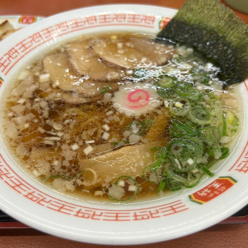 忘れられない中華そば(餃子の王将 王寺店 )