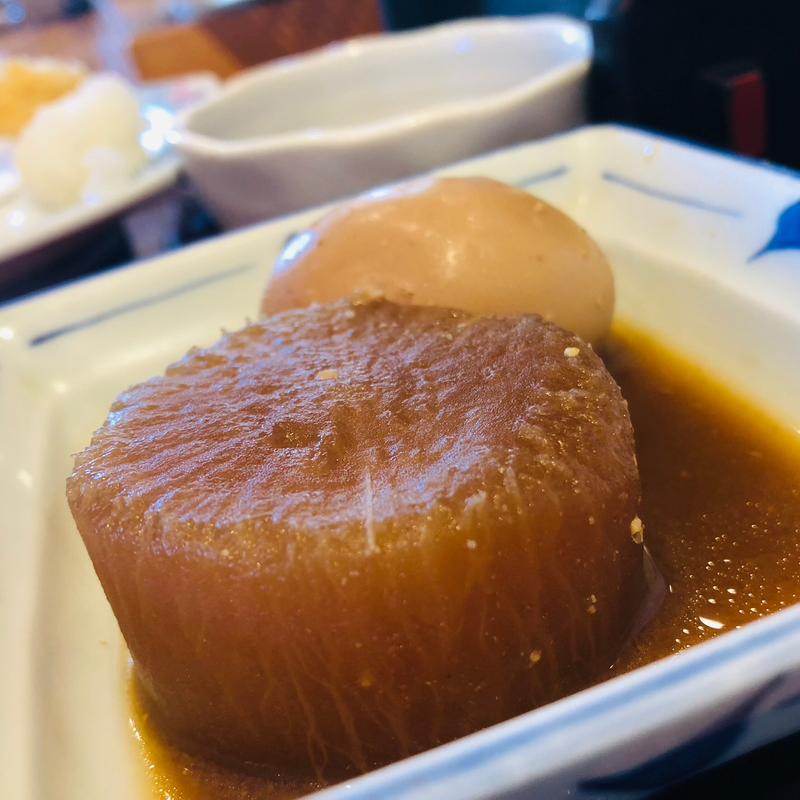 おでん_天ざる定食(めん処小牧庵 （こまきあん）)