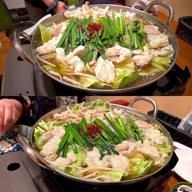 もつ鍋(藤崎ビアホール)