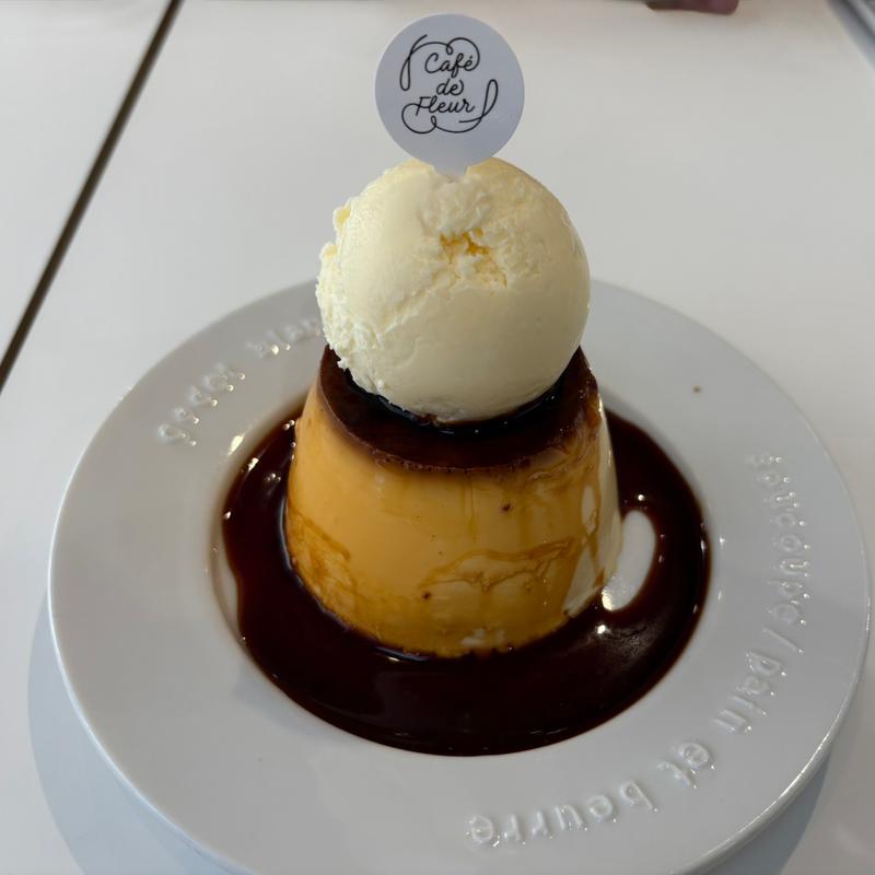 富士山プリン(カフェドフルール )