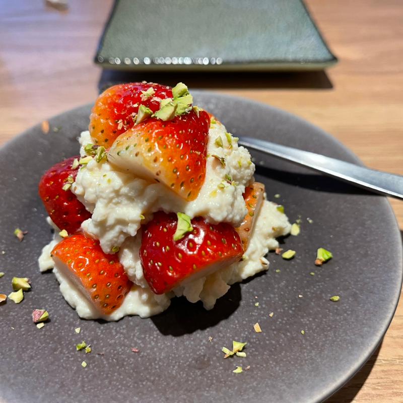 旬果実の白和え(酒膳 穂のほまれ 西新宿店)