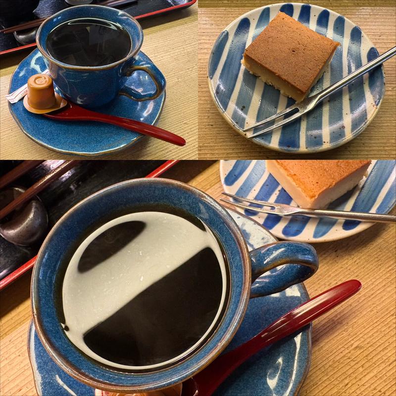 ドリンクセット・コーヒー&ケーキ(はなかご)