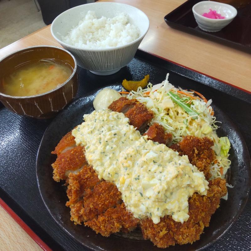 チキンカツなんばん(お食事処山内食堂)