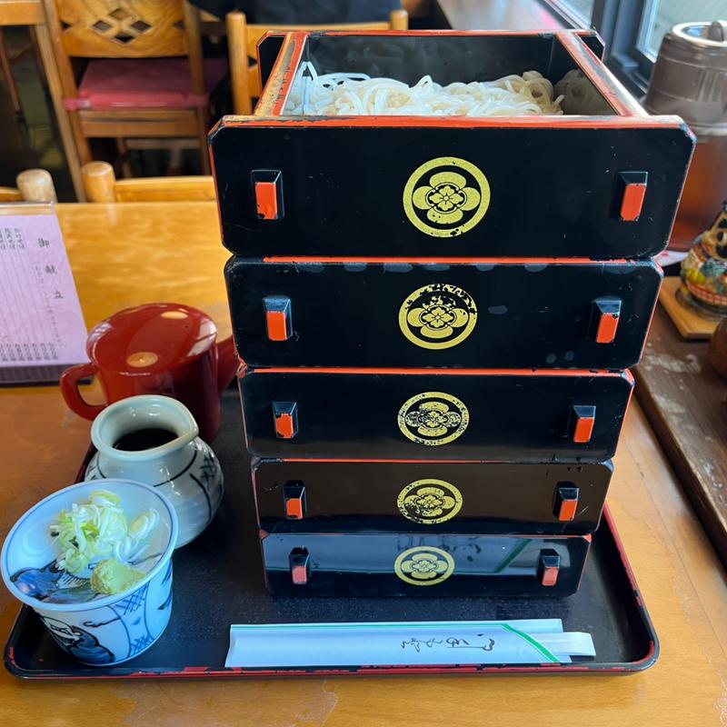 もりそば　5枚(蕎麦處家福 )