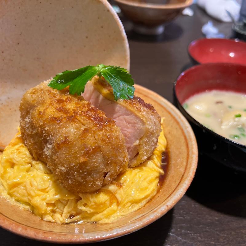 名物のかつ丼(かつ丼 大樹)