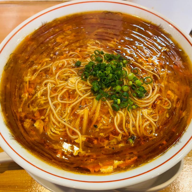 激辛酸辣湯麺(麺酒場 朱拉)