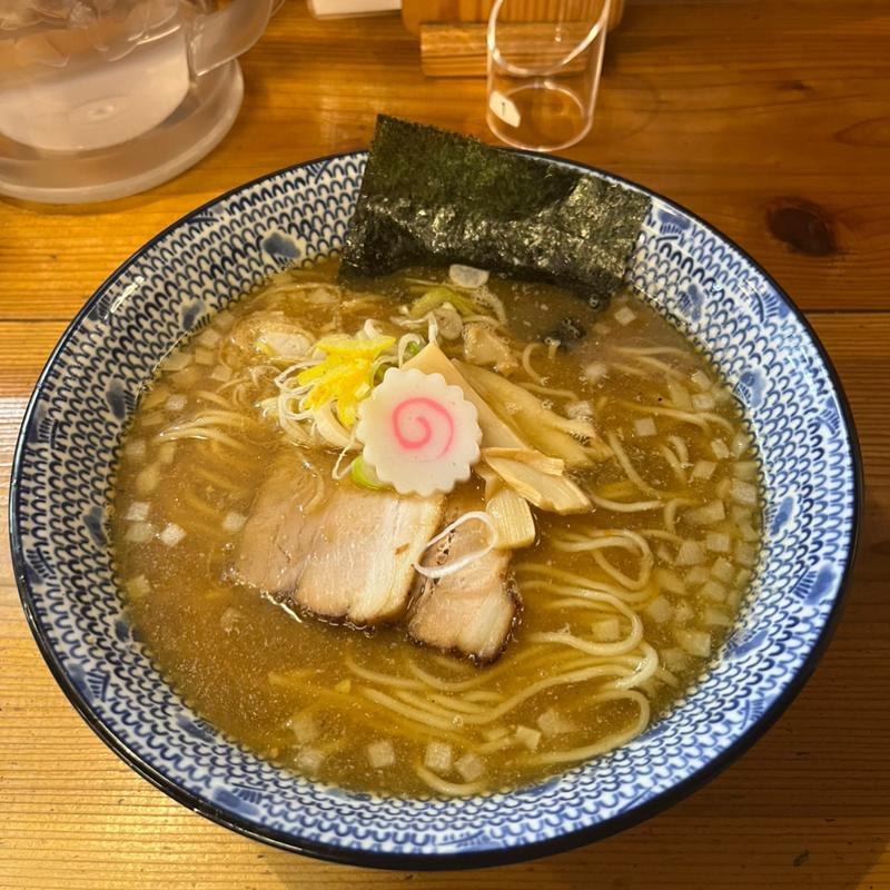 煮干し味噌そば(中華蕎麦 みず川)