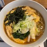 玉子とじそば(更科大黒 )