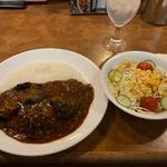 ひき肉と茄子のカレーセット