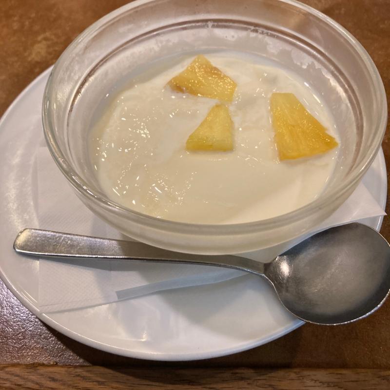 セットのデザート(アングル)