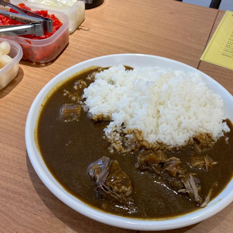 牛すじカレー(辛来飯 （カーライス）)