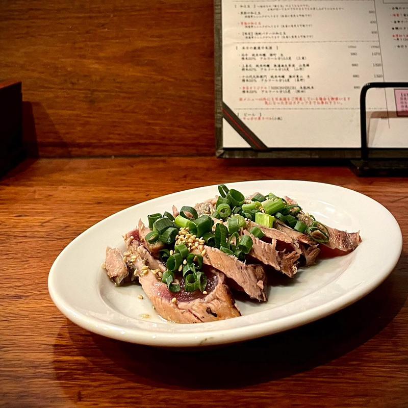 鰹のタタキ(麺処 にぼし香（NIBOSHI KOH）菊名店)