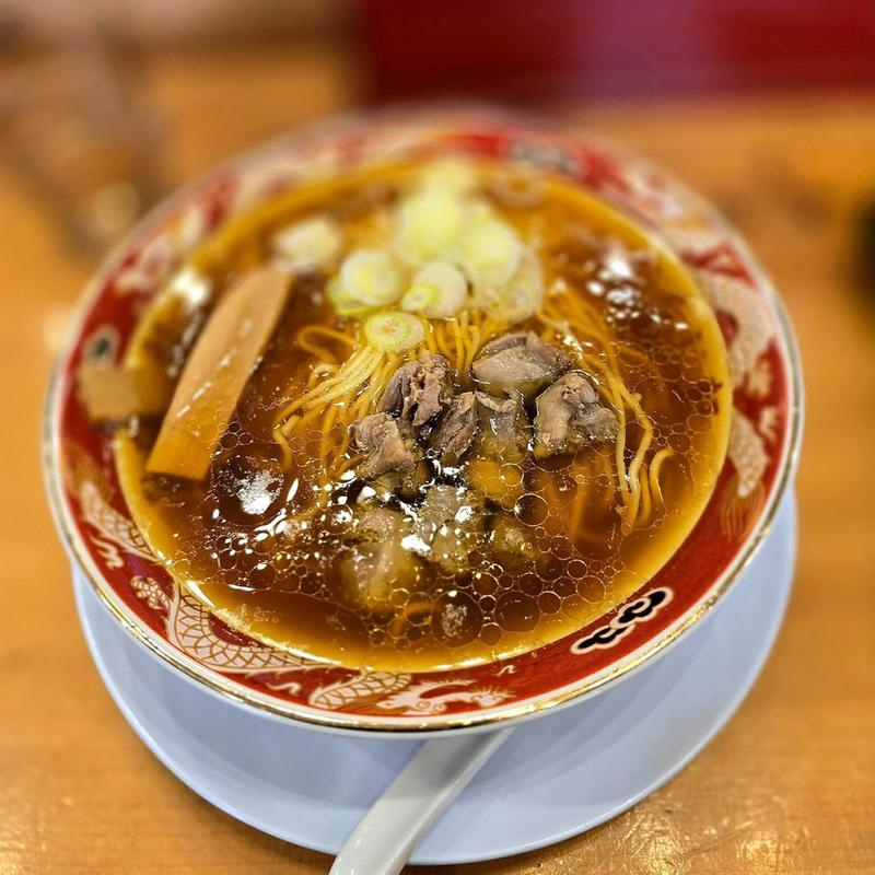 地鶏ラーメン(らーめん秋田 ひない軒)