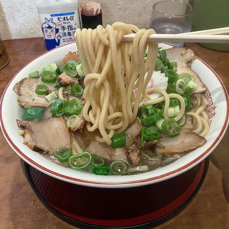 特製塩チャーシュー麺 大 太麺(中華そば 麺屋7.5Hz 東成店)