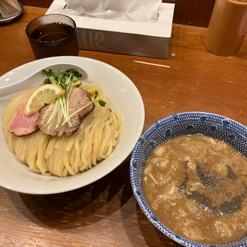 特濃煮干しつけ麺(中華そば つけ麺 百日紅 新宿店)