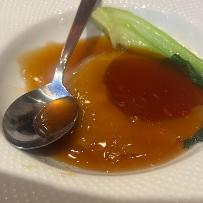 フカヒレ姿煮(健康中華庵 青蓮 東銀座店)