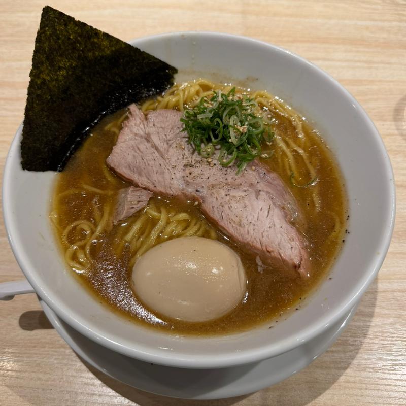 ラーメン(味玉トッピング)(麺や えいちつー)