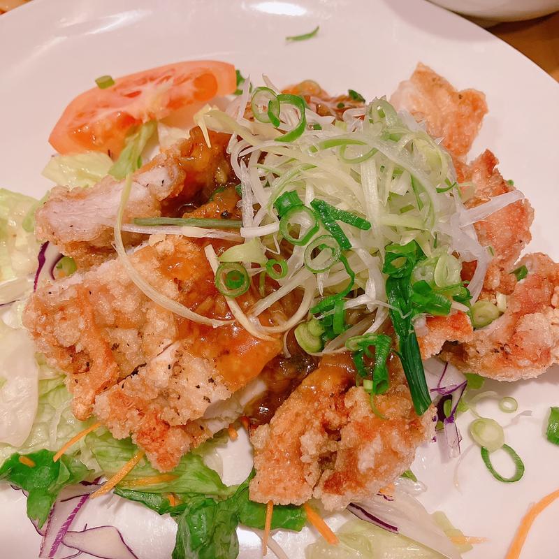 竜田チキン甘辛醬ソース(ジョナサン 中野坂上店)