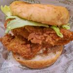 ダブルチキンフィレバーガー(ケンタッキーフライドチキン港南台店)