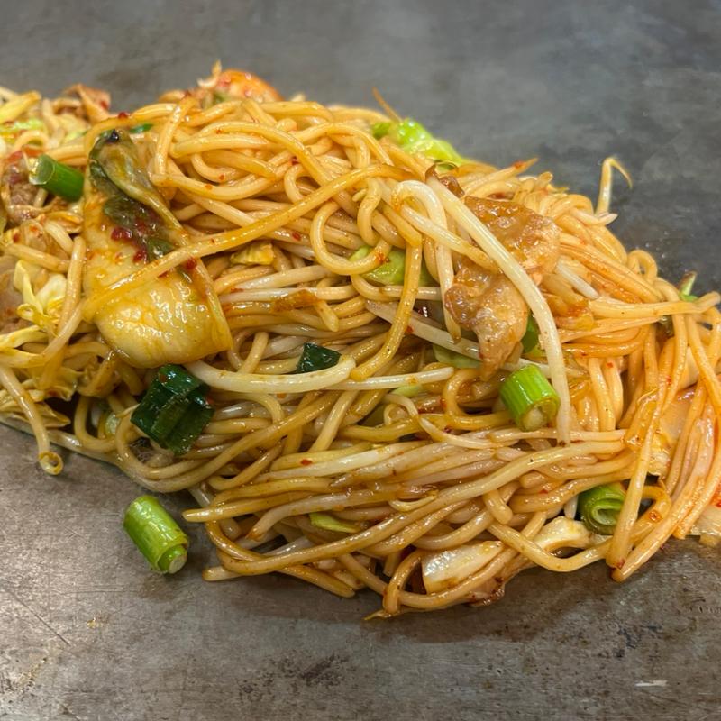 キムチそば(すゑちゃん 青木店)