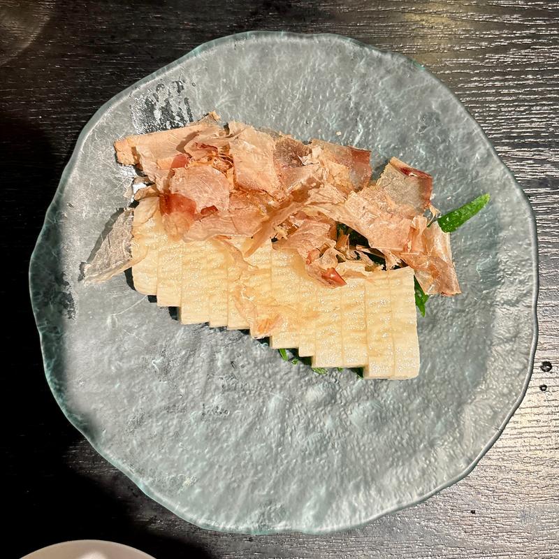 長いものわさび漬(もつ鍋らく 大岡山本店)