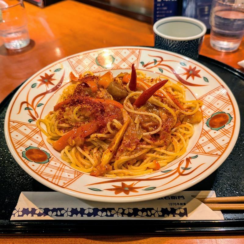 赤鬼スパゲッティー(洋麺屋五右衛門 錦糸町テルミナ店)