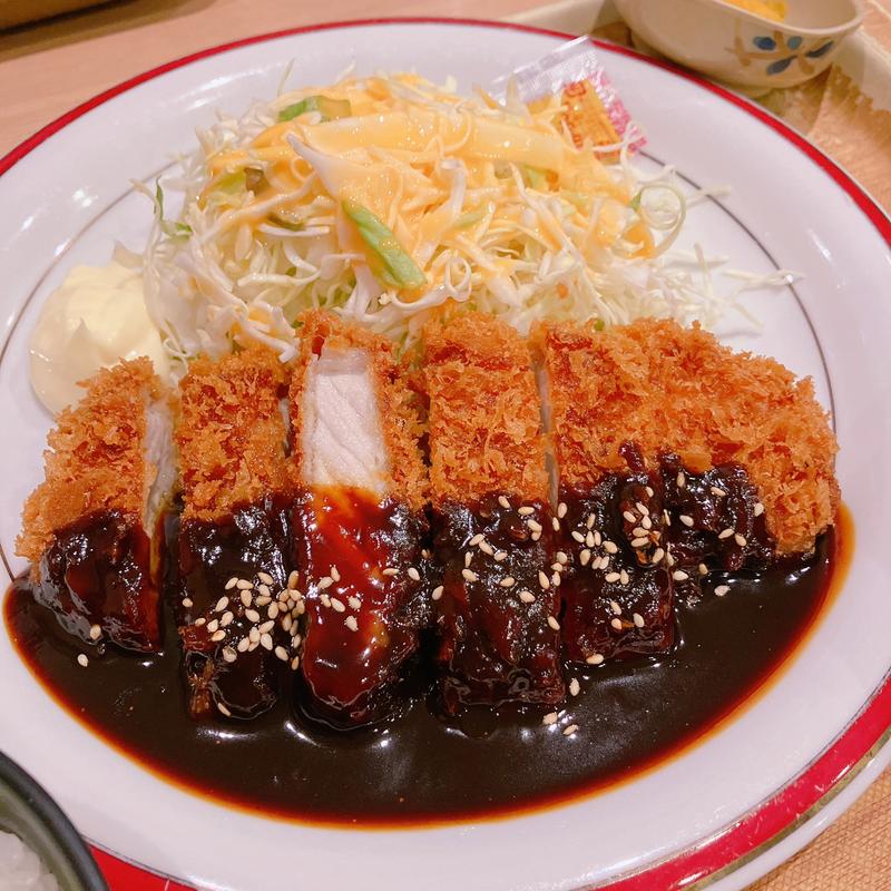 味噌カツ定食(築地食堂源ちゃん 有明店)