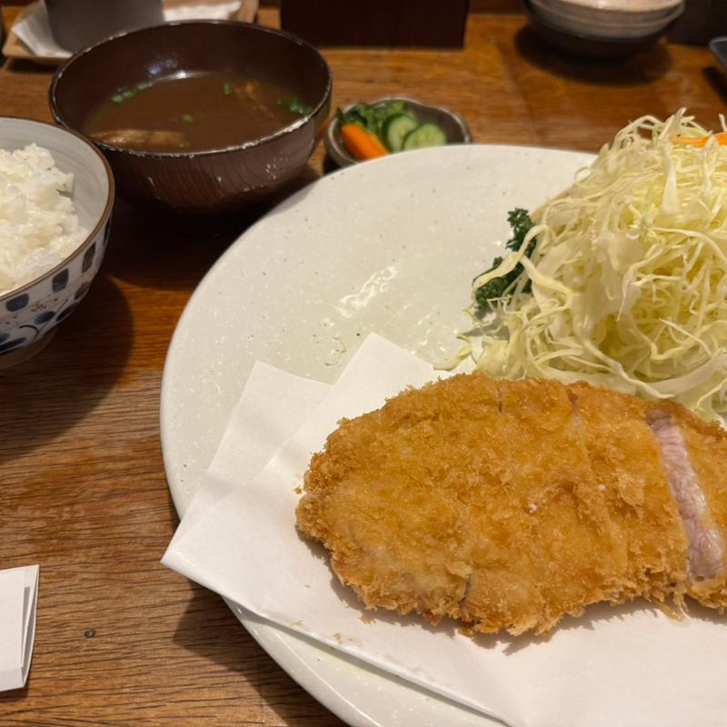 ロースかつランチ定食(とんかつ光(あかり) 西新店)