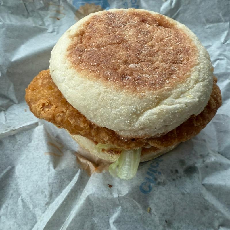 チキンマックマフィン(マクドナルド 保木間店)