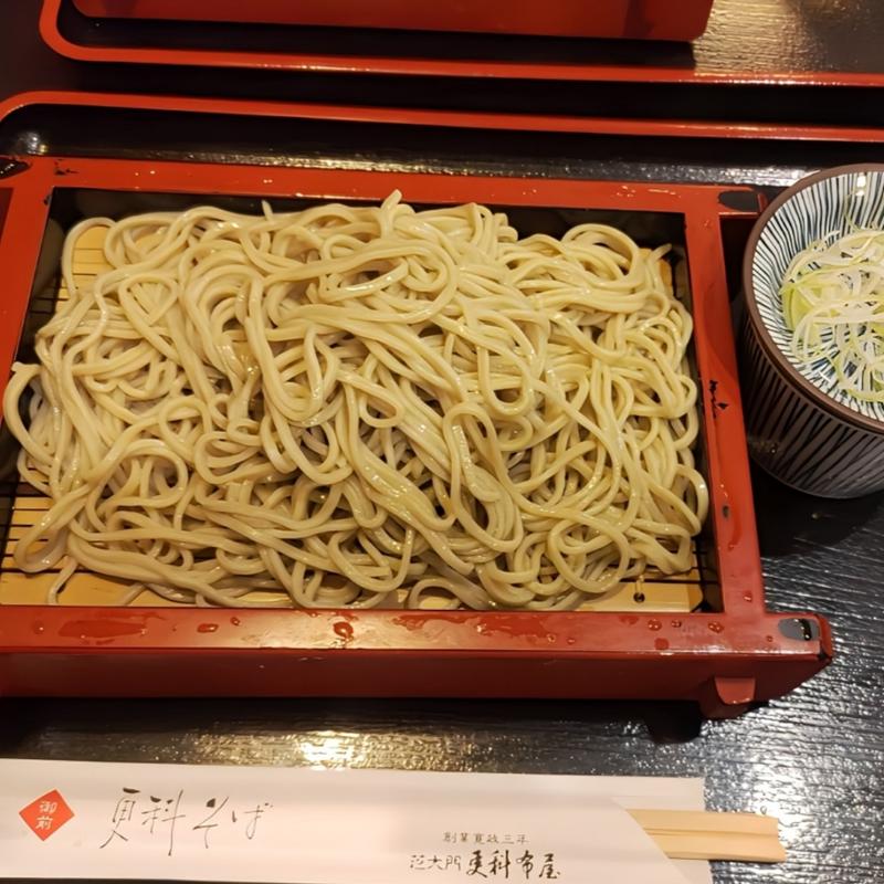 せいろ（冷たい蕎麦）(更科布屋)