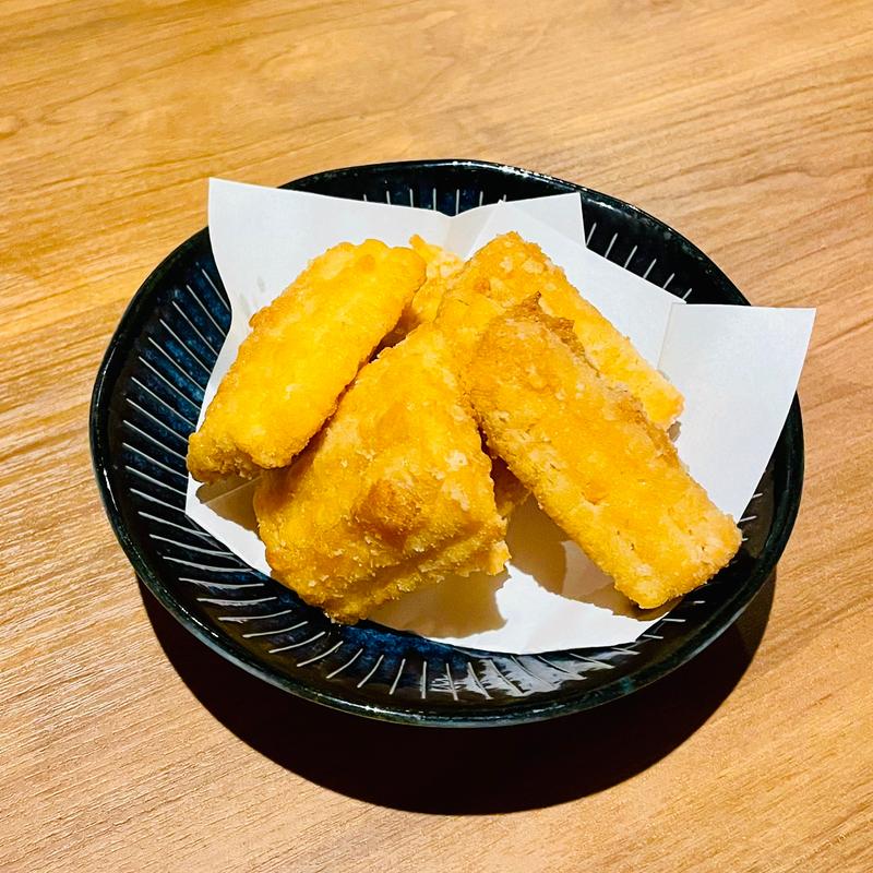 とうもろこし揚げ(網焼き囲炉裏と土鍋 個室居酒屋 囲炉鶏 川越駅前店)