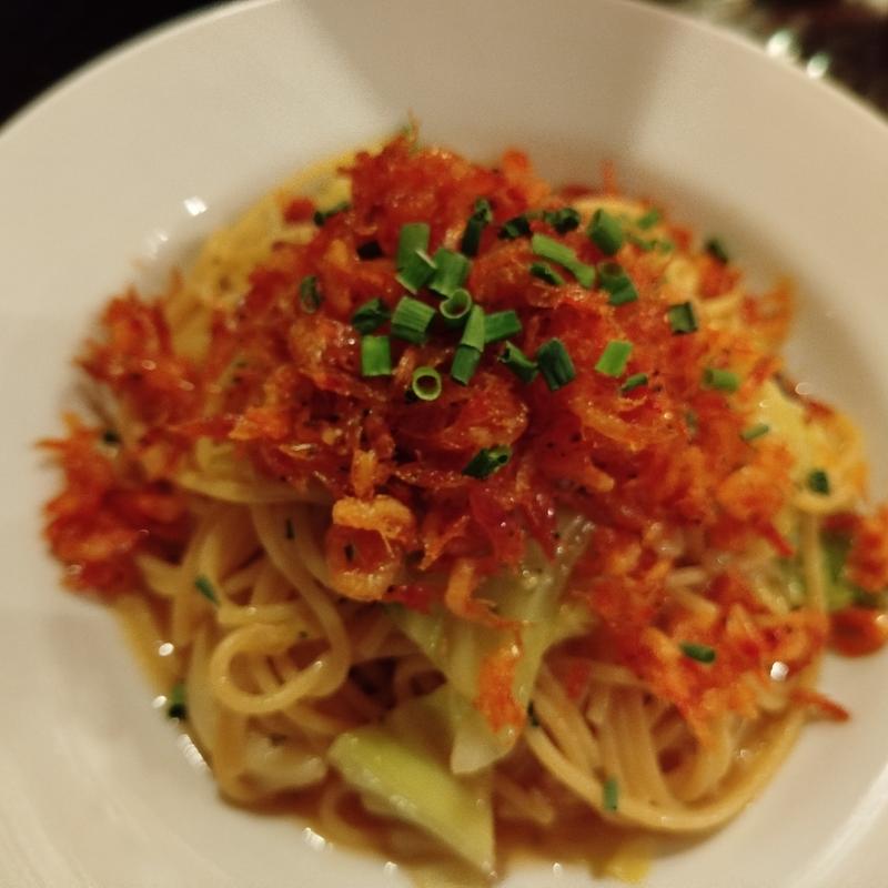 桜海老のペペロンチーノ(テルツォ TERZO3)