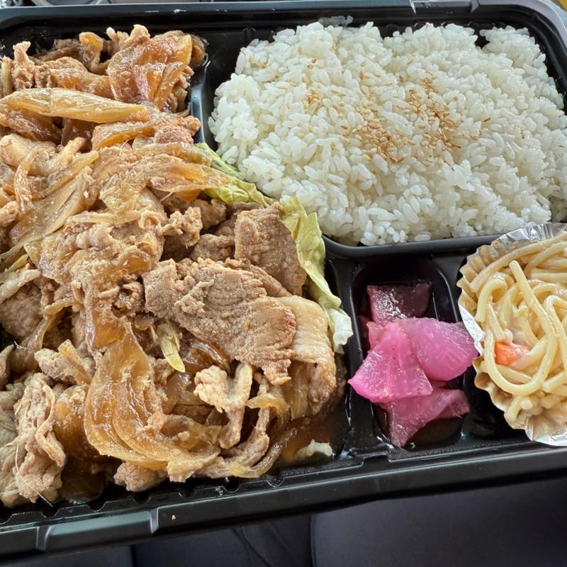 しょうが焼き弁当(お弁当たけ)