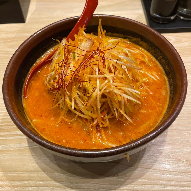 北海道味噌肉ネギラーメン(味噌乃屋田所商店 イオンモール新利府店)