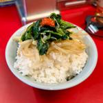 半ライス(ラーメン山岡家 南2条店)